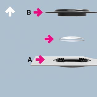 Smart Goggles assembly