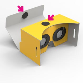 Smart Goggles assembly