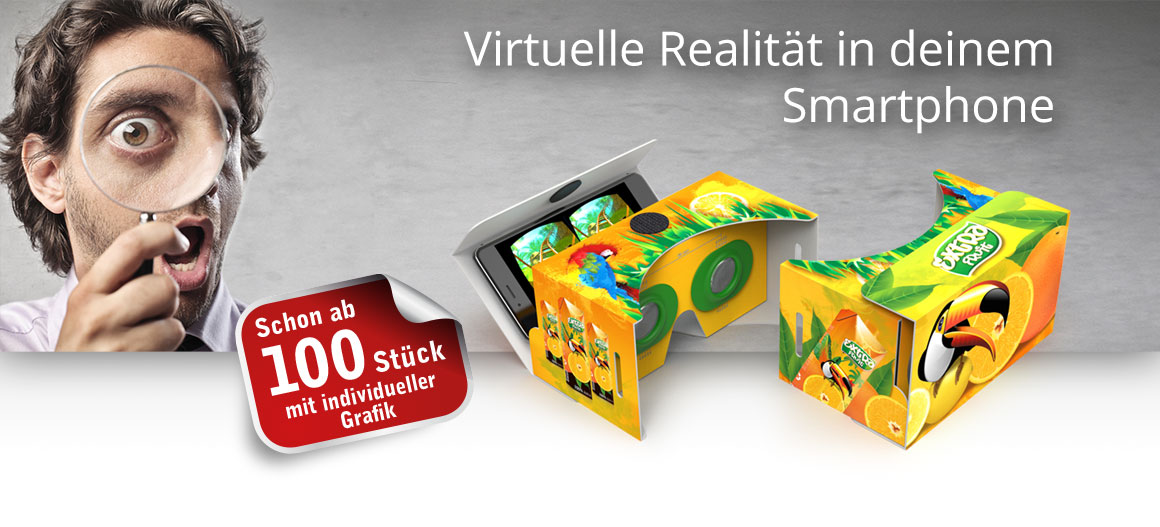 Smart Goggles VR - branded google cardboard, custom google cardboard