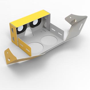 Smart Goggles assembly